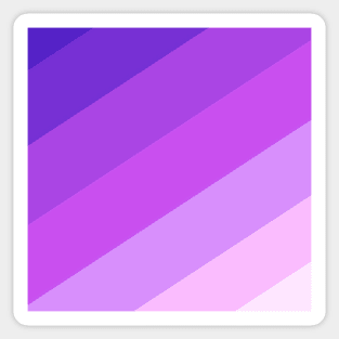 Purple Color Gradient Sticker